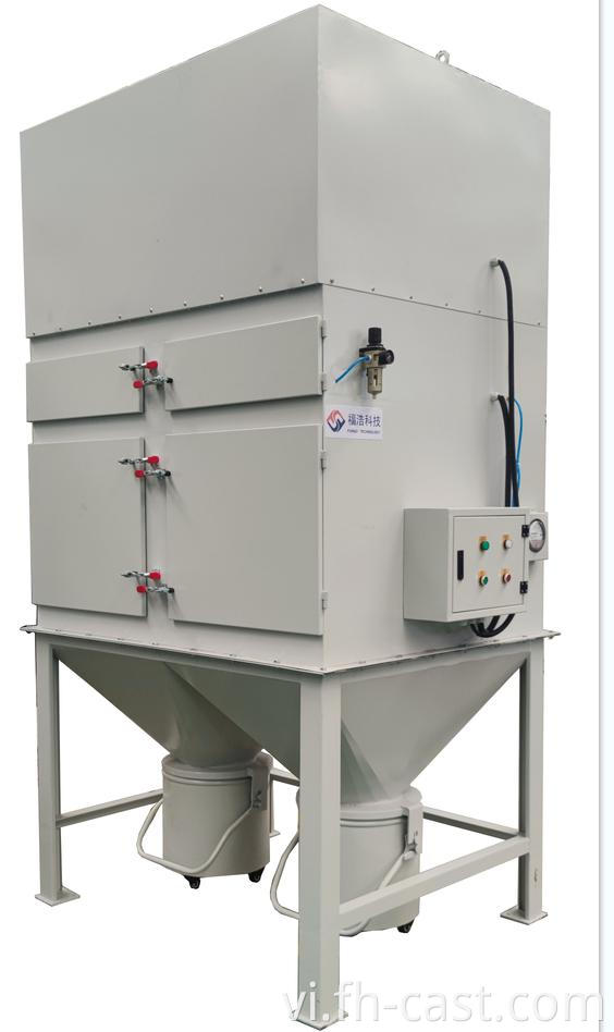 Indoor low noise dust collector 7.5kw